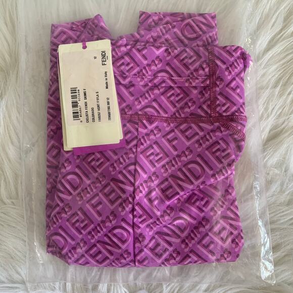 Fendi x Skims Pink Biker Shorts - Picture 3 of 4